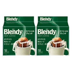 AGF Blendy 挂耳黑咖啡 7g*36袋 经典原味