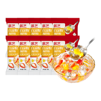 展艺 白凉粉400g (50g*8袋)仙草冰粉粉清补凉儿童凉虾布丁果冻烘焙原料