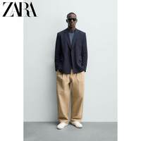 ZARA 男士双排扣修身西服 04551232401-40