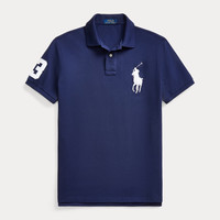 RALPH LAUREN Polo Ralph Lauren拉夫劳伦早春季新款休闲男短袖t恤polo衫710688969修身 蓝色 XL