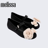 melissa 梅丽莎女士26新款春夏季立体山茶花平底芭蕾鞋单鞋37820