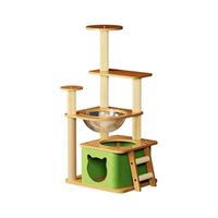 典典熊 猫爬架猫窝一体 四季通用 猫抓板