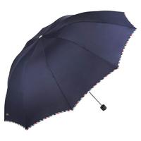 天堂伞 加大加固加厚 三折叠晴雨两用伞