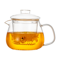 乾致 玻璃茶水分离茶壶