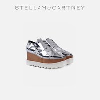 移动端、88VIP：STELLA McCARTNEY [ELYSE] Stella McCartney星星印花松糕鞋银色单鞋厚底鞋