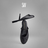 移动端：STUART WEITZMAN PRIMA BOW BALLET MULE 蝴蝶结芭蕾舞鞋