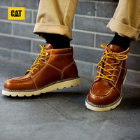移动端：CAT 卡特春夏男士复古单鞋轻便户外休闲百搭中帮马丁靴工装靴