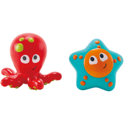 Hape 吸吸乐戏水玩偶组 章鱼+海星 2件套 情景玩具