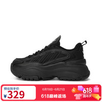 adidas 三叶草 女子 OZGAIA W 休闲鞋 JQ4110 黑色  38