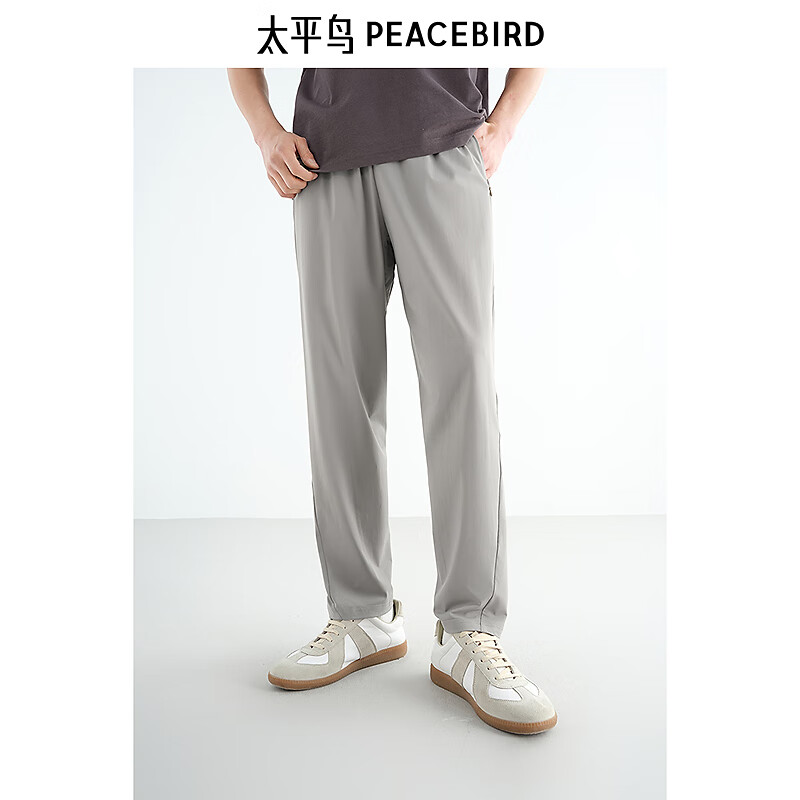 PEACEBIRD/太平鸟 四面弹休闲裤 卡其色 31码