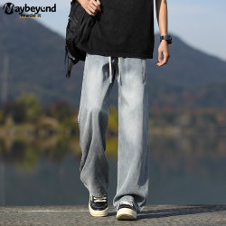 MAYBEYOND 男士直筒牛仔裤 8022-1