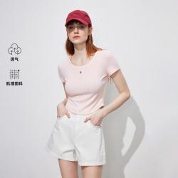 ONLY 女式短款T恤 126101068