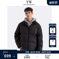 TEENIE WEENIE 小熊三防90鸭绒羽绒服 黑色 XL