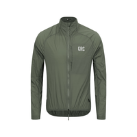 GRC 桀骜无尽骑行服 全天候反光长袖 军绿色 3XL