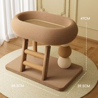 柒哦 猫抓板猫窝一体 剑麻耐磨 猫抓板
