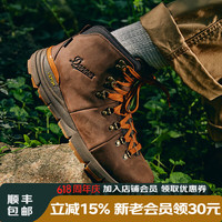 Danner 丹纳Mountain600户外徒步登山鞋男 高帮防水防滑耐磨减震 棕黄-62304-男款-D版 41.5
