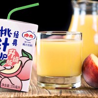 摩奇 桃汁饮料 6000ml 250ml*24盒