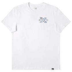 Lee 圆领经典小Logo字母印花男女同款短袖T恤