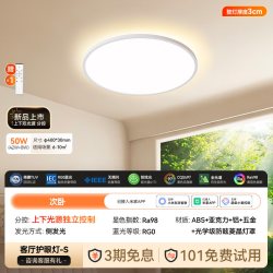 魔兽世界 01 R960 吸顶灯 双光源 悬浮光