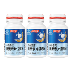 汤臣倍健 速释褪黑素 30片*3 含B6 改善睡眠
