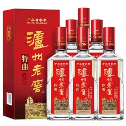 泸州老窖 第十代特曲 52%vol 浓香型白酒 500ml*6瓶