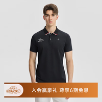 Munsingwear +高尔夫夏季速干翻领透气休闲polo衫男款短袖T恤+N100 L