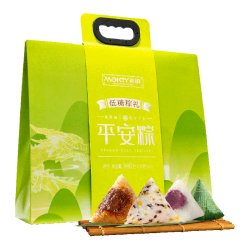 米旗 低糖粽礼盒 960g 豆沙紫薯五谷粽子