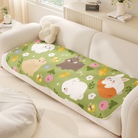 慢说 冰宝宝沙发垫 冰丝沙发垫 60*60cm 绿野仙兔合集