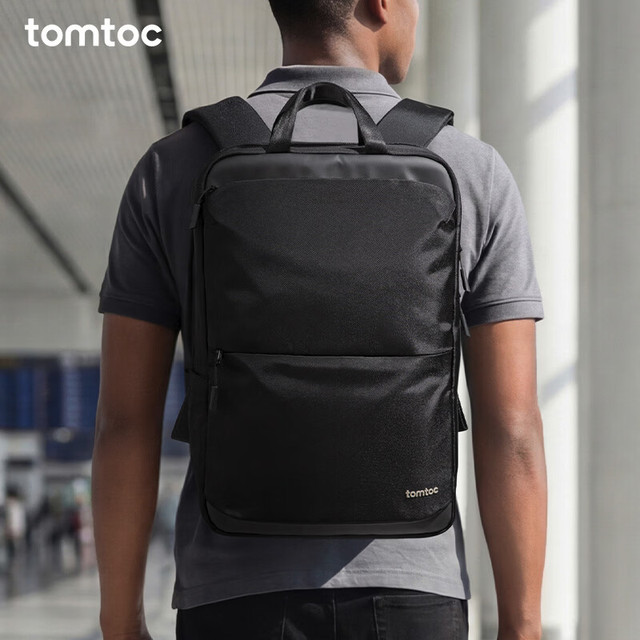 今日必买：tomtoc H系列 H71 16英寸双肩电脑包 20L 黑色
