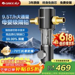 格力 前置净水器水霸王 9.5T/h家用全屋净水