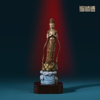铜师傅 见微系列 1020091 慈航普度观世音菩萨青铜摆件 中式 客厅