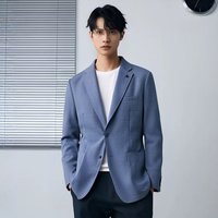 阿仕顿 男士简约休闲胸针可拆卸西服 D1X02300