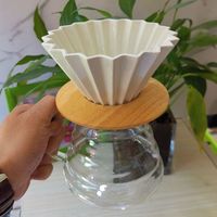 ROKENE 陶瓷折纸滤杯 手冲咖啡过滤器