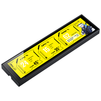 乔思伯 DS916 黑色 9.16英寸IPS副屏 温度监控 USB2.0 电脑机箱屏