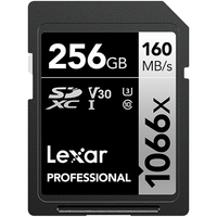 雷克沙 Lexar SD存储卡 1066X 读160MB/s 写120MB/s 256GB