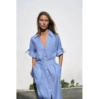 ZARA 女装中长款连衣裙 6058932348675