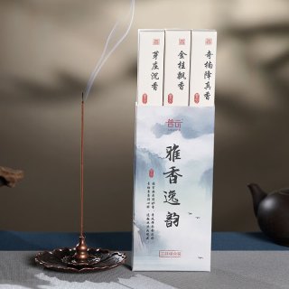 普云 桂花香线香 檀香+沉香+降真香3味/约200支/共 90g