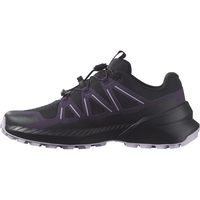 SALOMON 适合成人 女性 speedcross peak l47603200022 越野跑鞋 防滑 Speedcross Peak BlackNightshadeOrchid Petal 6