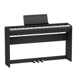 Roland FP-30X 电钢琴 88键力度键盘 黑色 原厂木架+三踏板