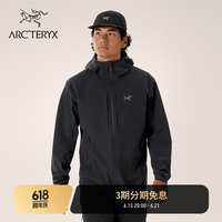 ARC'TERYX 防风 男士软壳夹克 BLACK/黑色