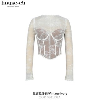 HOUSE OF CB 精致浪漫复古 女士衬衫 SB11998A