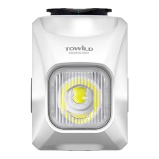 TOWILD DL1200S 自行车前灯 黑色+TL08套装