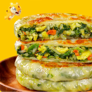 皇家小虎 纸皮馅饼 韭菜鸡蛋纸皮馅饼540g