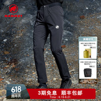 MAMMUT Aenergy Light软壳长裤 黑色 50（裤长偏短）