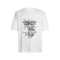 MANGANO 夏季印花短袖T恤男