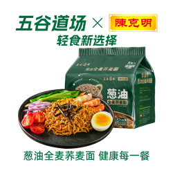 五谷道场 0脂荞麦葱油面74g*5袋