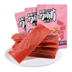 三只松鼠 高蛋白猪肉脯100g*3袋