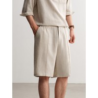 HAUTTON Haut Ton 皓顿 男士亨利领短袖T恤 972DT6110A