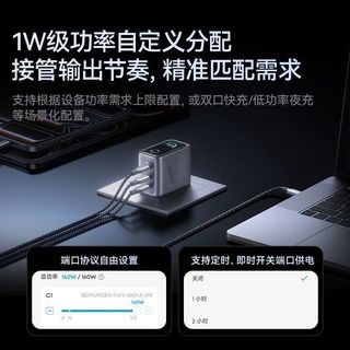 Anker/安克 160W快充智显充Pro多口充电器