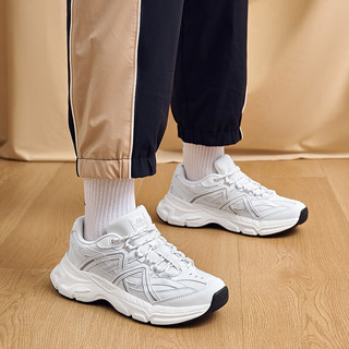Kappa/卡帕 增高老爹鞋 42.5 纯色休闲运动鞋